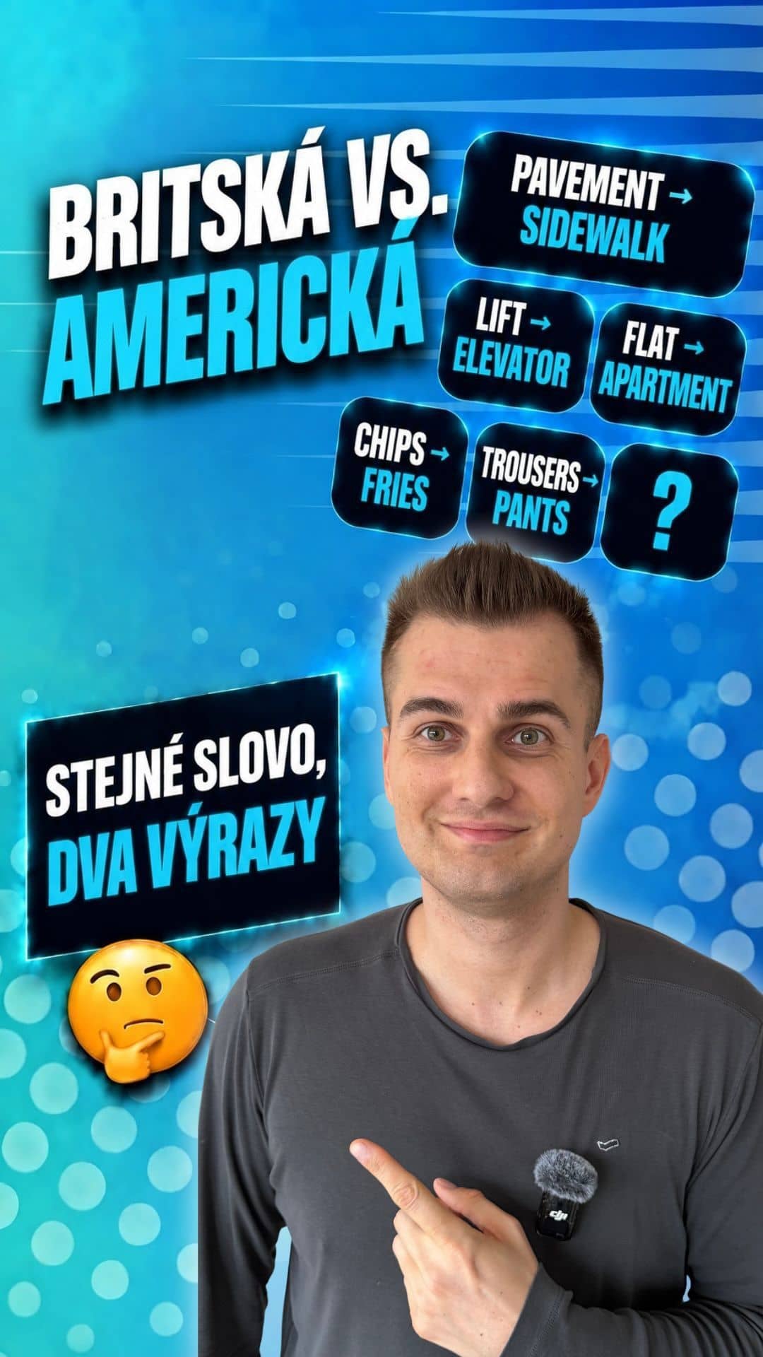 Proč se stejné věci v Británii a Americe říká úplně jinak? 🤔
Tradiční vs. praktický přístup k jazyku:
🇬🇧Pavement = Od