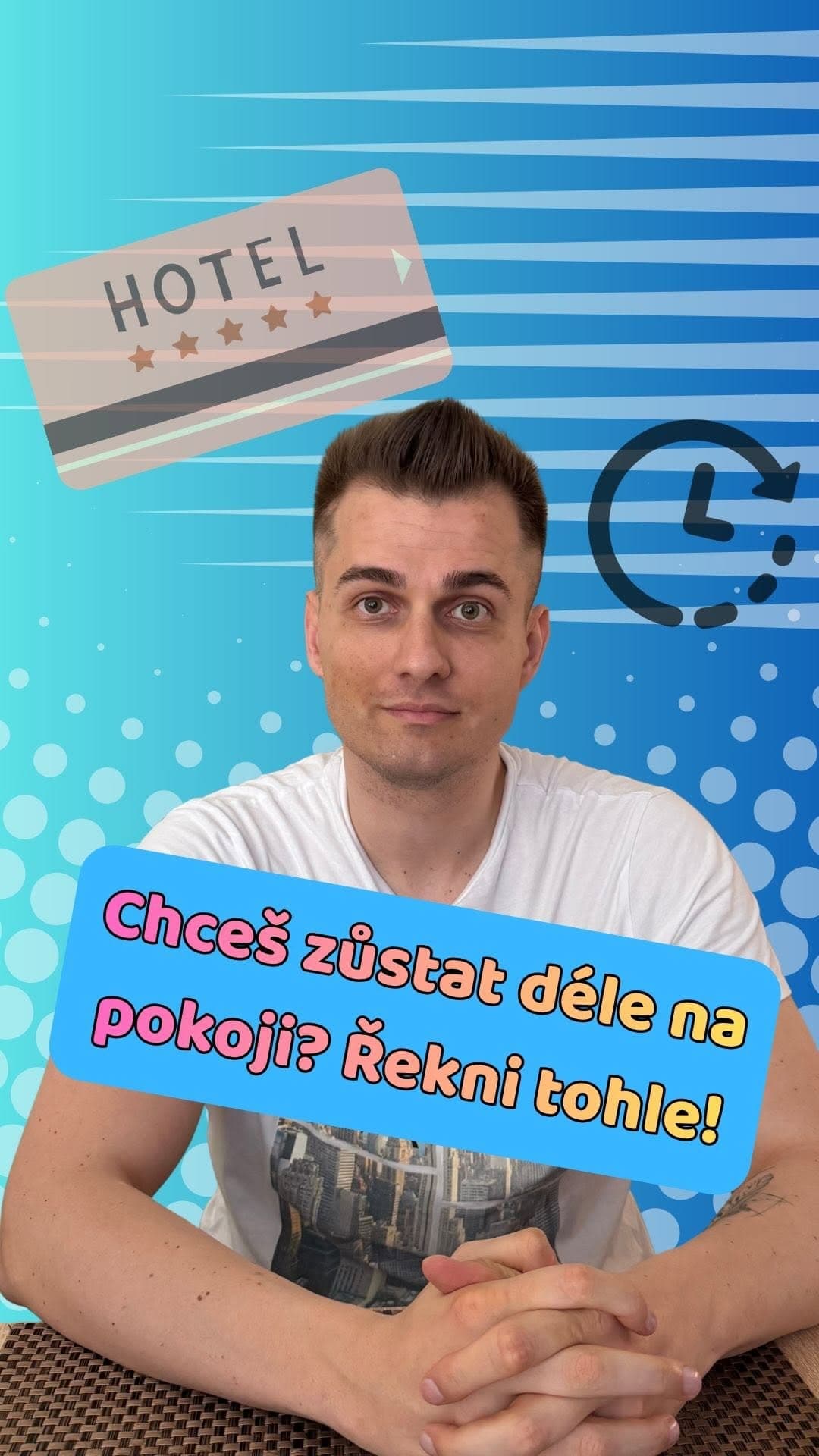 Letadlo ti letí až pozdě odpoledne, ale check-out je už v 10 ráno? Vyjednej si delší pobyt na pokoji jako profík. Stačí 