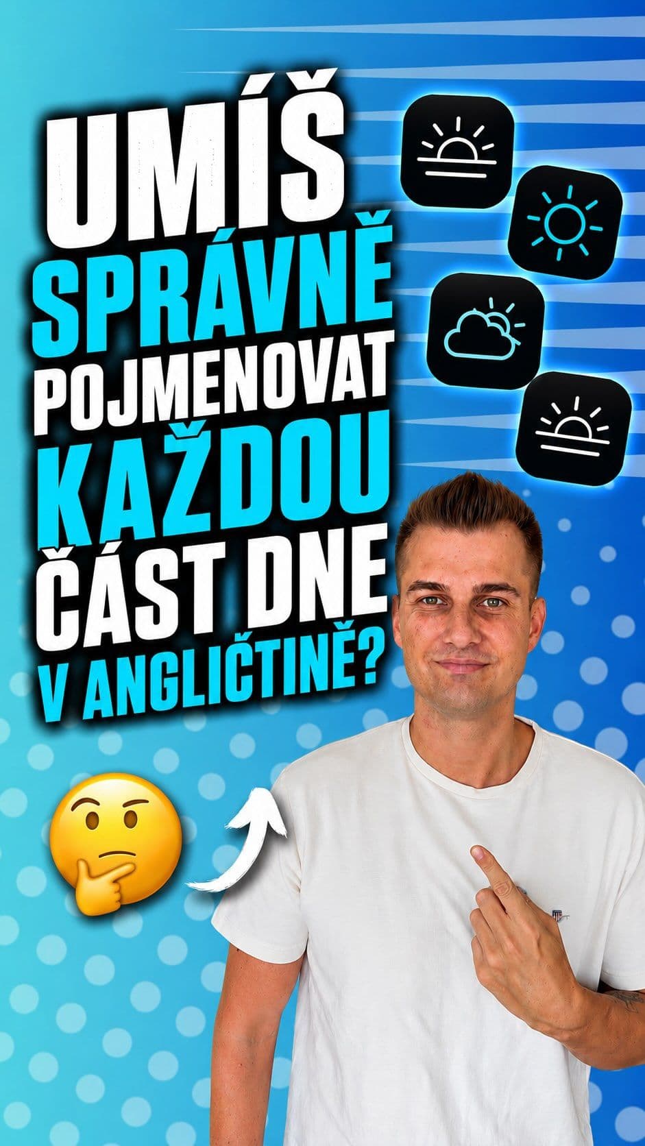 Kolikrát za den řekneš ráno, dopoledne, odpoledne nebo večer? Nejspíš několikrát. Ale napadlo tě někdy, že mezi nimi exi