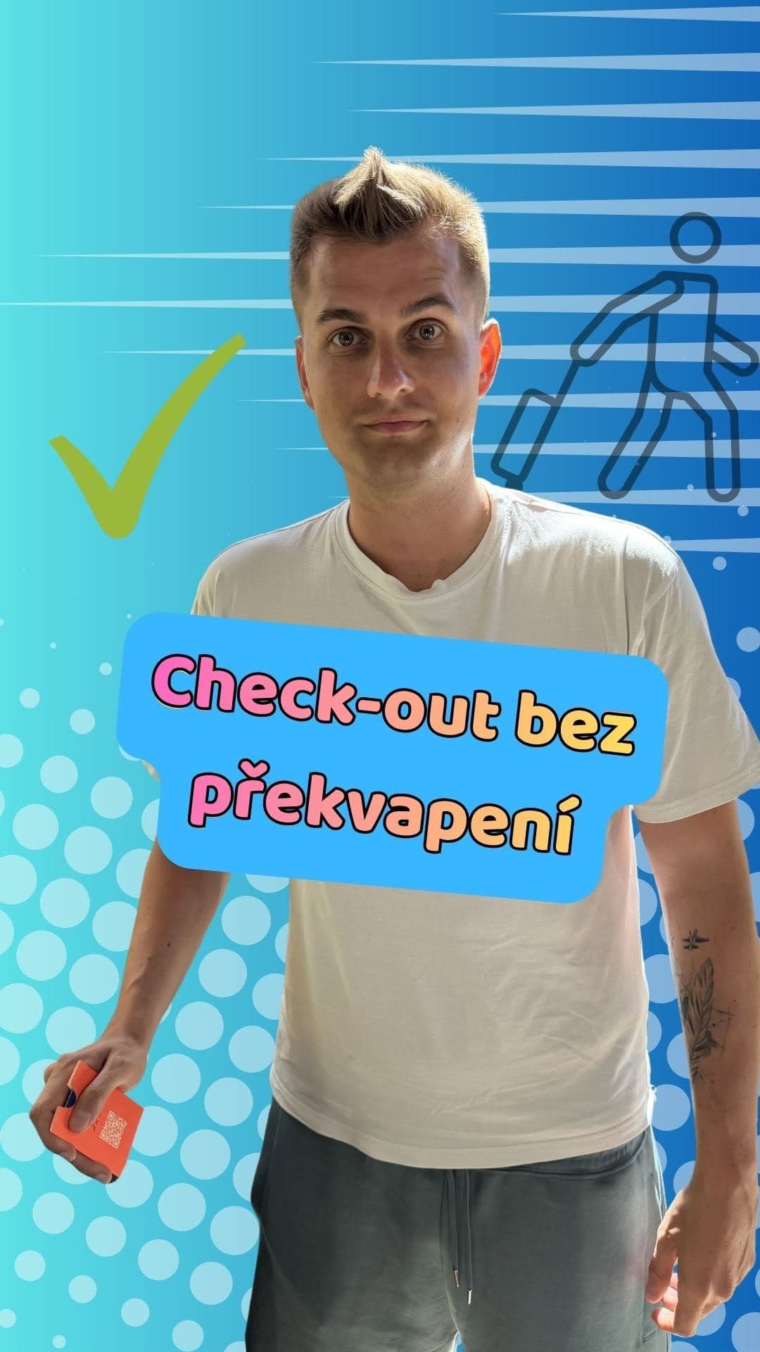 Konec dovolené je tady a tebe čeká check-out. 🏨 Abys na finální faktuře nenašla drinky někoho jiného, zkontroluj si úče
