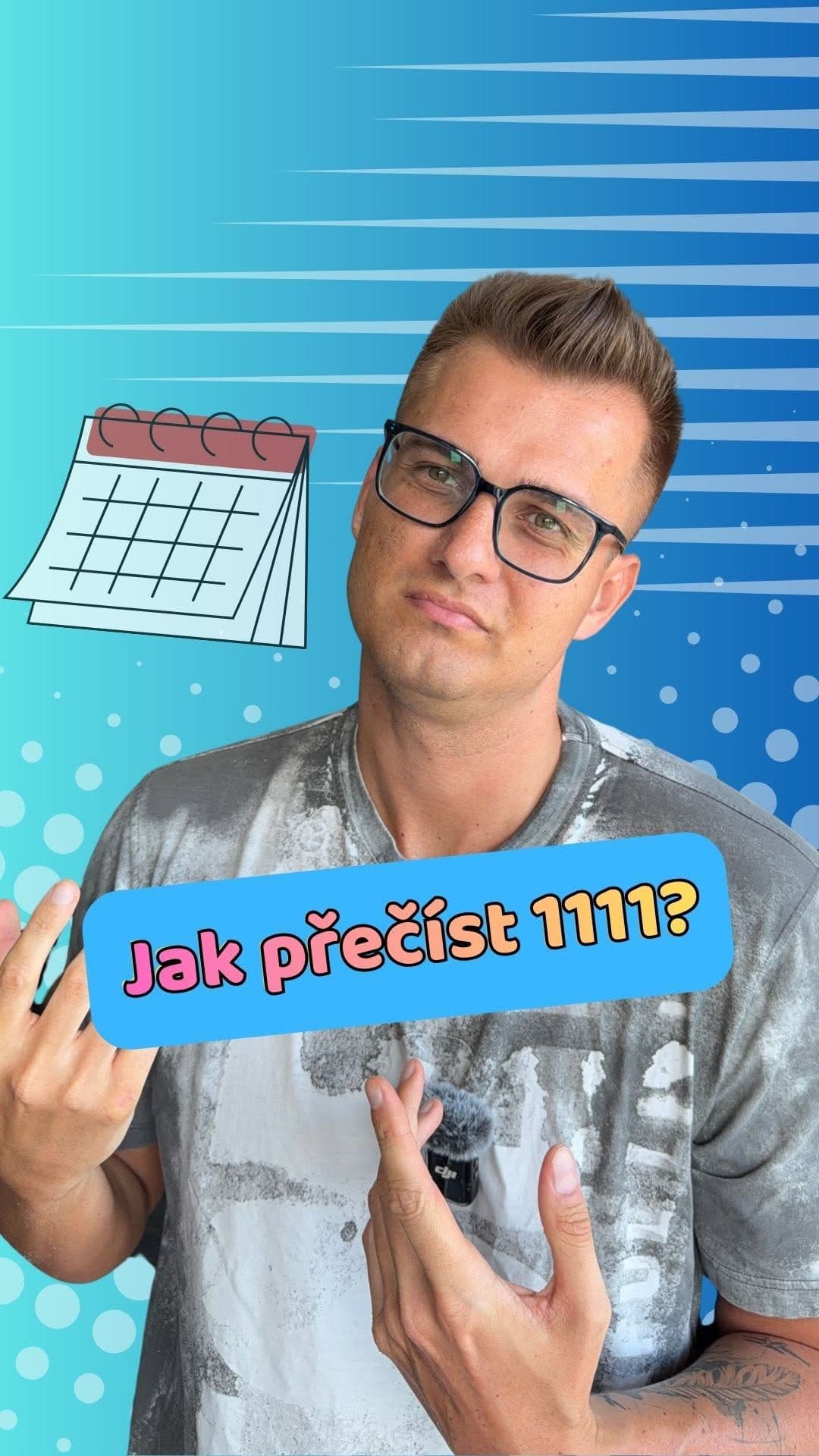 Jak bys přečetl rok 1111 v angličtině? 🇬🇧 Schválně, jestli to napíšeš správně.

Napiš do komentářů slovo ROK a já ti o