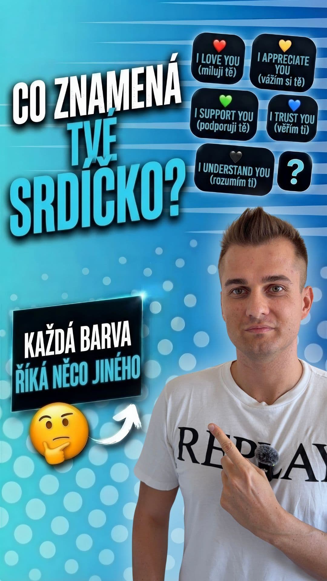 Není srdíčko jako srdíčko. ❤ 

Málokdo ví, že v anglicky mluvících zemích má každá barva emodži srdce svůj specifický vý